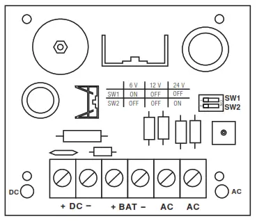 Altronix SMP3E High Current Power Supply Charger - Enclosure Dimensions1