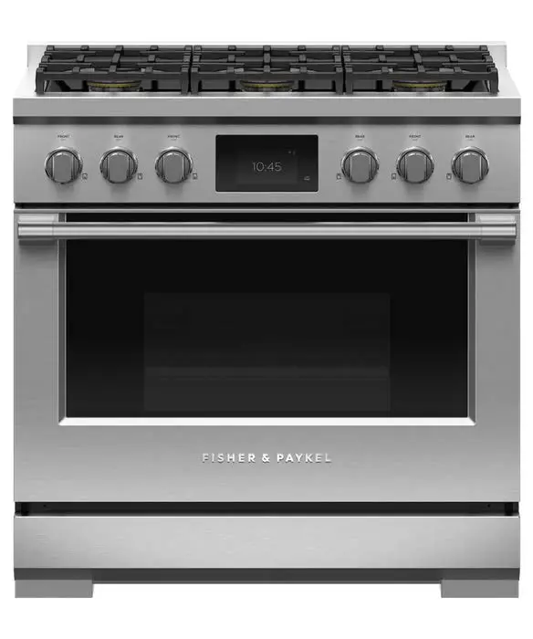 Fisher Paykel Rdv3-366-n 36-inch Dual Fuel Range User Guide