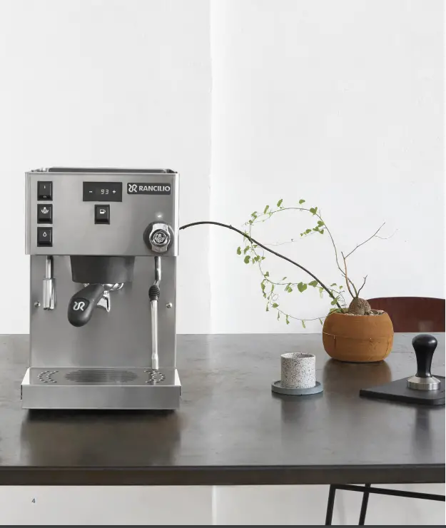 RANCILIO Silvia V6 Espresso Machine fig 1