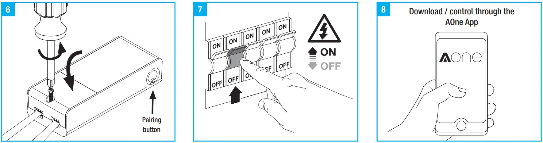 AURORA AU A1ZBSCD Dimmable LED Strip Controller - Fig 2
