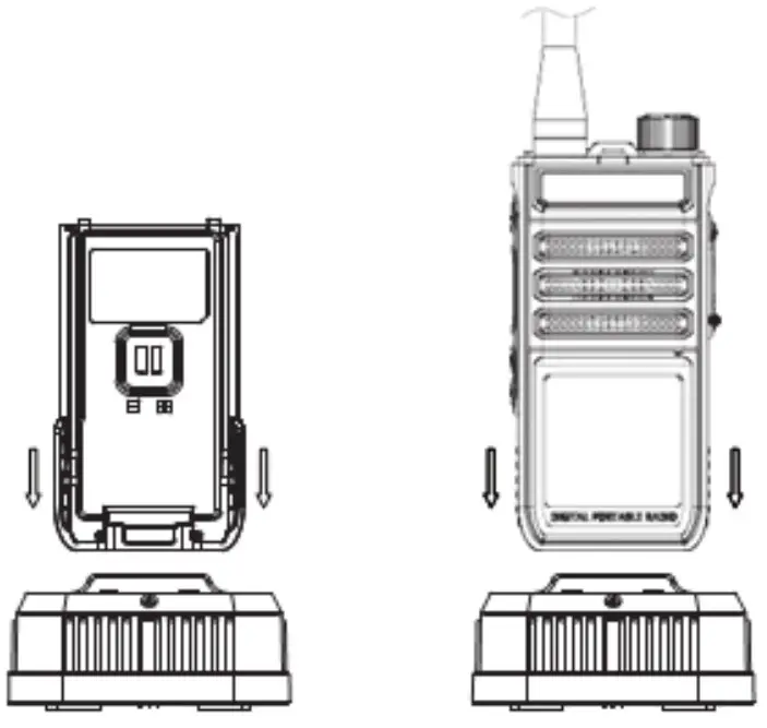 Kirisun Communication UP305 UP405 DMR Two Way Radio - Fig 3