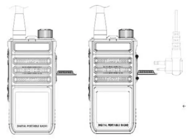 Kirisun Communication UP305 UP405 DMR Two Way Radio - Fig 5