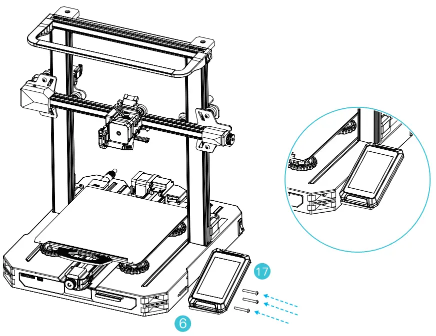 CREALITY Ender-3 S1 Pro 3D Printer - Fig 6