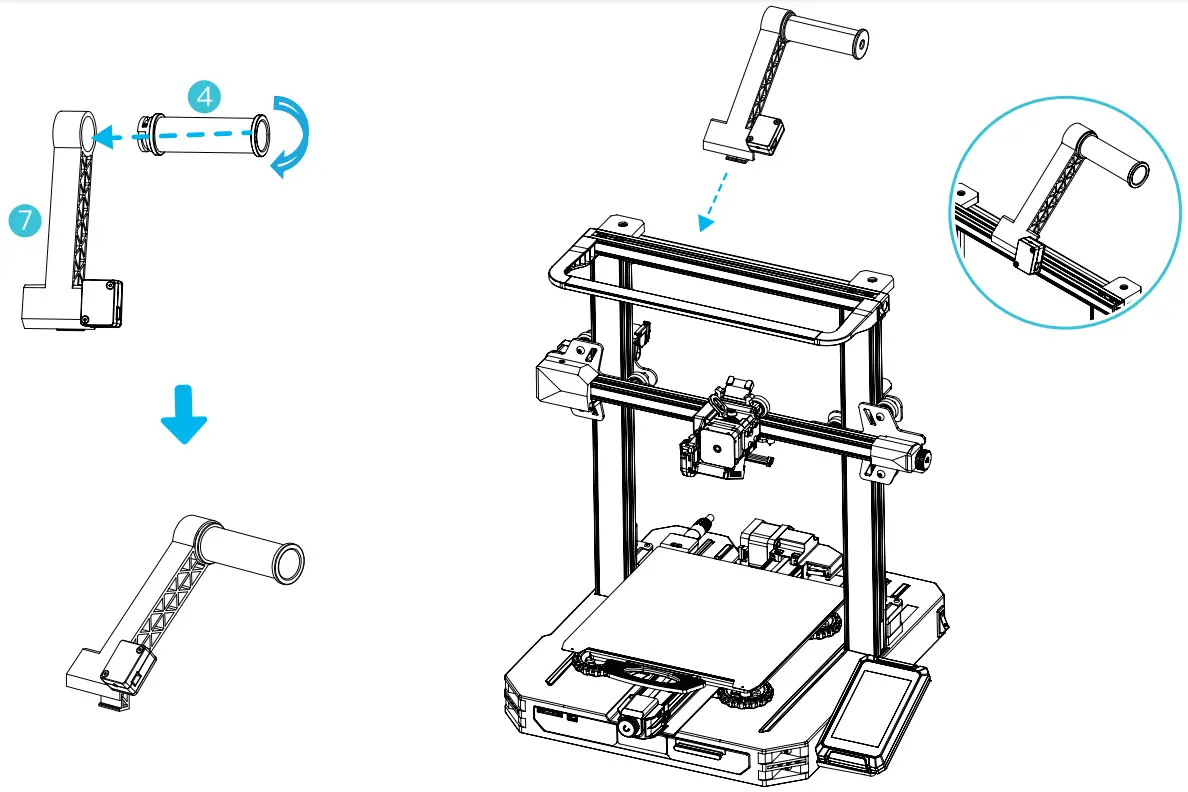 CREALITY Ender-3 S1 Pro 3D Printer - Fig 8