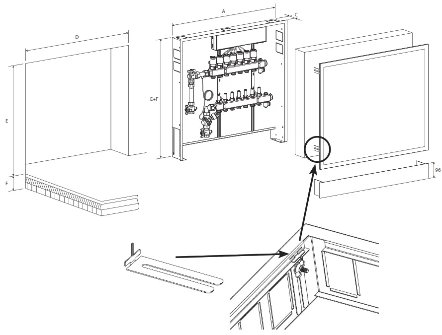 Danfoss UnoFloor Control Pre-Assembled Distribution Stations - 2
