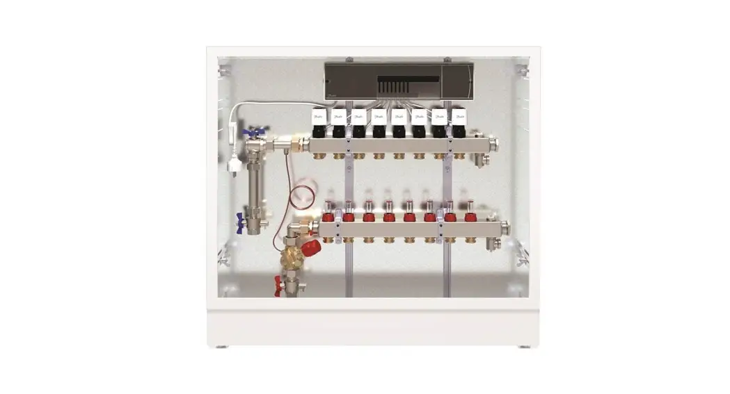 Danfoss Unofloor Control Pre-assembled Distribution Stations Installation Guide