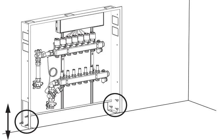 Danfoss UnoFloor Control Pre-Assembled Distribution Stations - Positioning