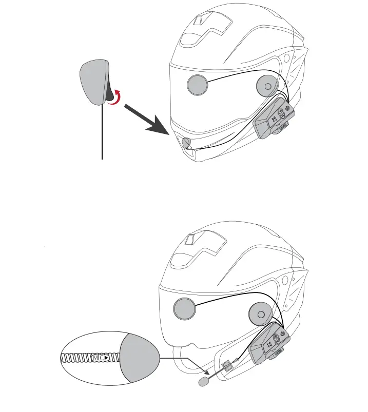 LEXIN-B4FM-Motorcycle-Bluetooth-Headset-6