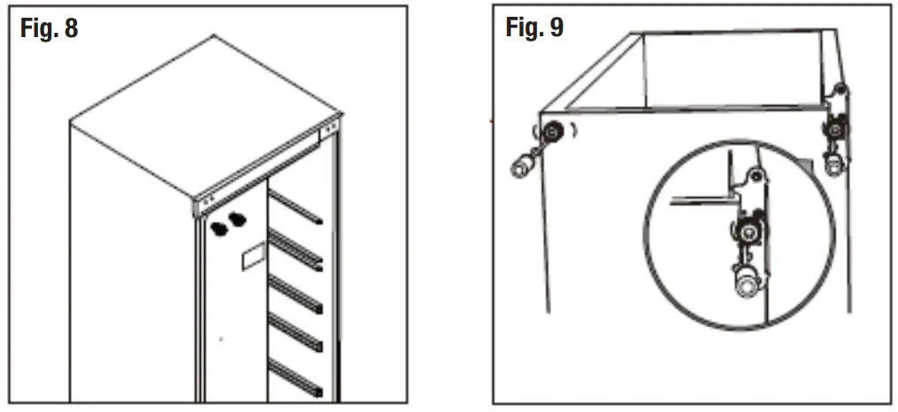 AKAI AK-331-UF 331L Upright Refrigerator - fig6