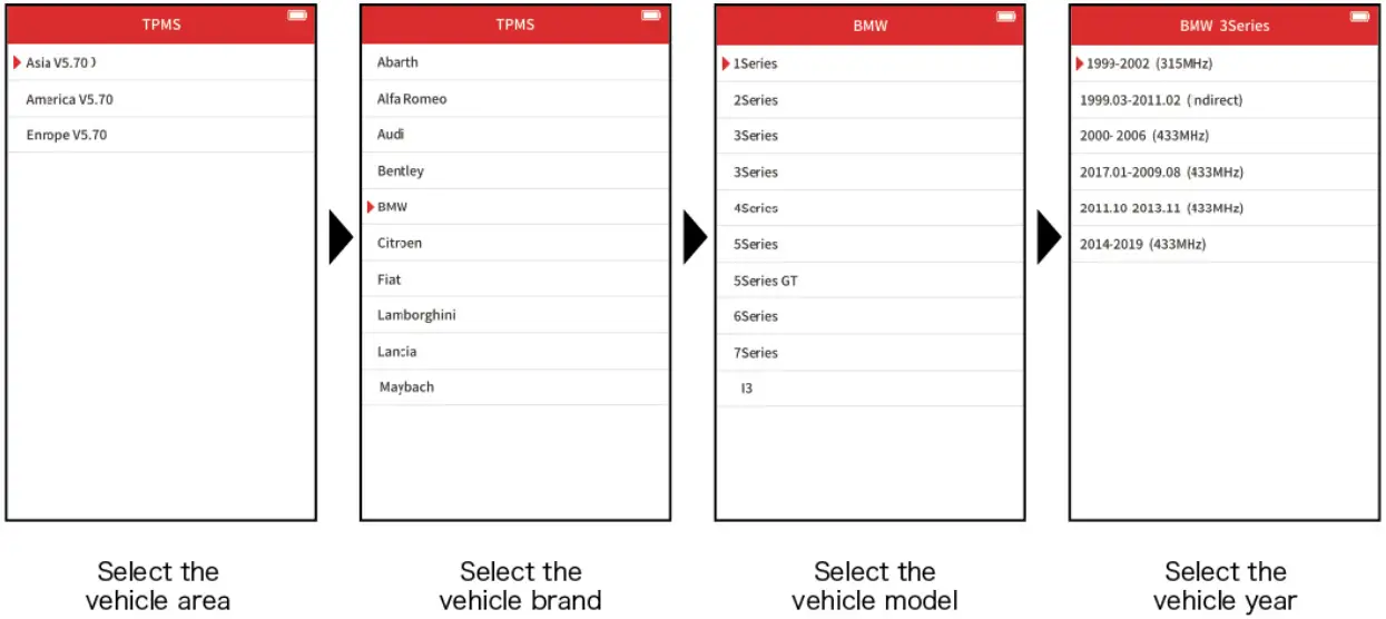 STEEL MATE SPT100 Steelmate Automotive Diagnostic Tool - FIG 2