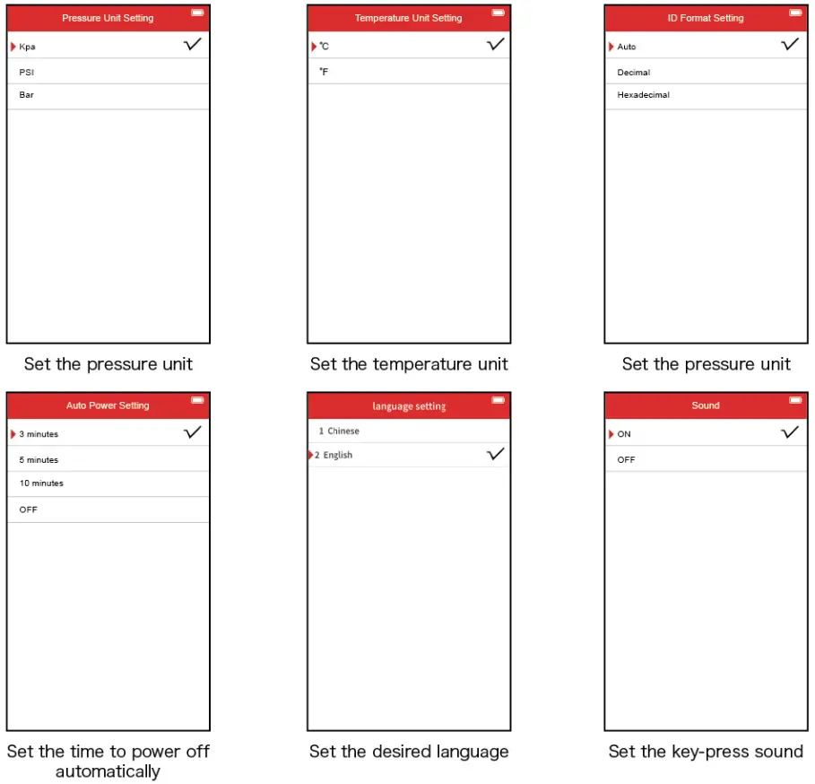 STEEL MATE SPT100 Steelmate Automotive Diagnostic Tool - FIG 43