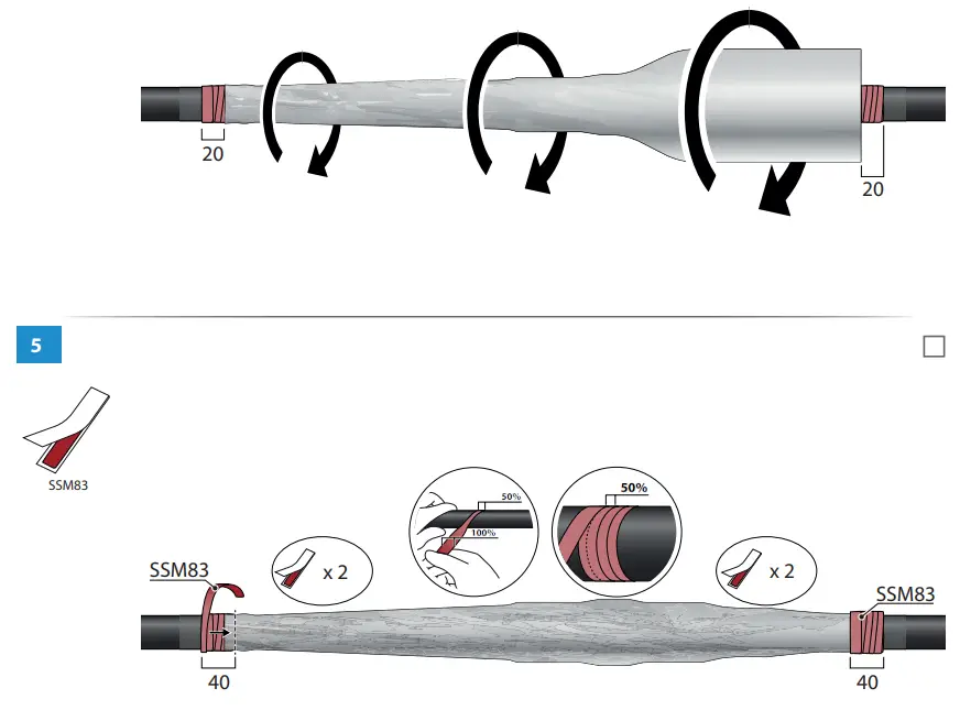 ENSTO TT3 1 Heat Shrink Extension Accessory -Fig 3