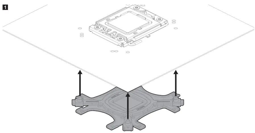 ZALMAN CNPS4X CPU Cooler RGB LED Fans - FIG 11