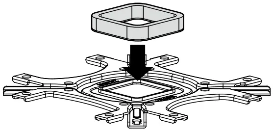 ZALMAN CNPS4X CPU Cooler RGB LED Fans - FIG 6