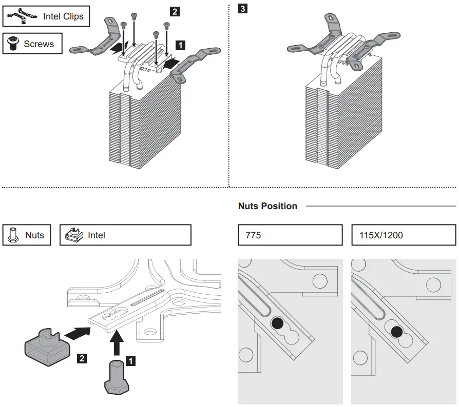 ZALMAN CNPS4X CPU Cooler RGB LED Fans - FIG 9