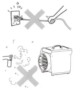 Aktobis AG WDH-BGP031S Electric Heater with Hose Connection - Other operating instructions
