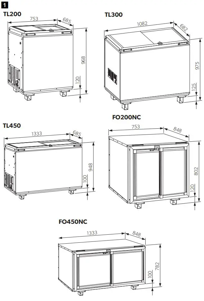 DOMETIC Refrigeration Container User Manual - Figure 1