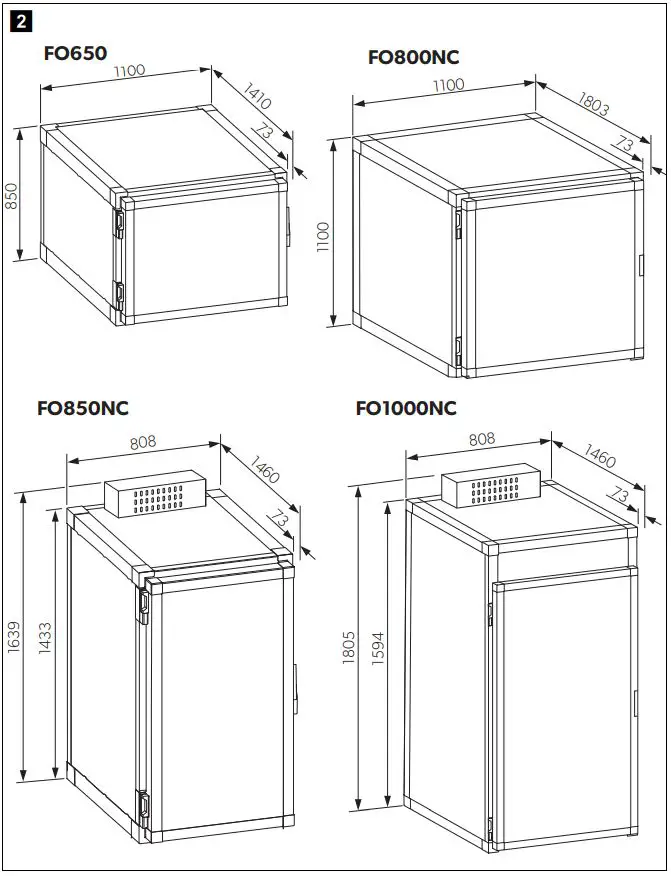 DOMETIC Refrigeration Container User Manual - Figure 2