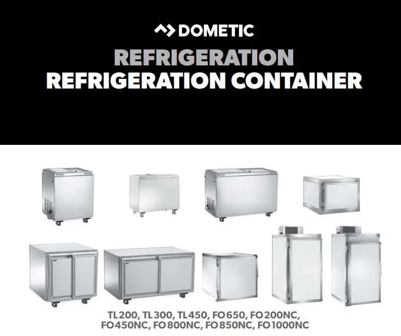 DOMETIC Refrigeration Container User Manual