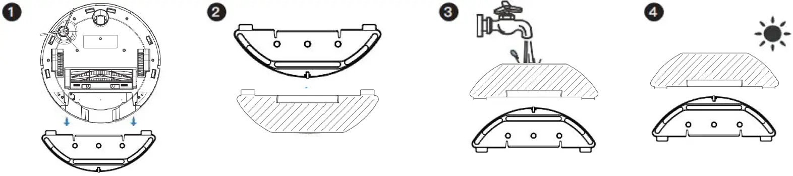 roborock S7C-W, S7C-B Laser Navigation Intelligent Robot Vacuum Cleaner 28
