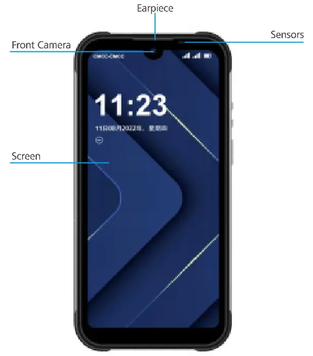 UNIWA W555 4G Smartphone