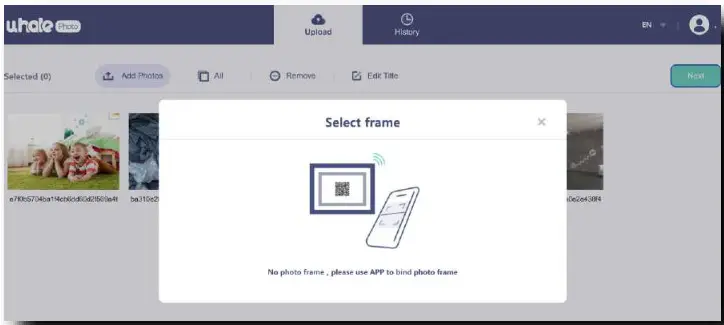 XISKT Digital Photo Frame with Whale Photo App - FIGURE 12