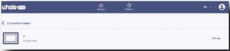 XISKT Digital Photo Frame with Whale Photo App - FIGURE 17