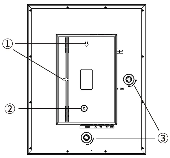 XISKT Digital Photo Frame with Whale Photo App - FIGURE 2