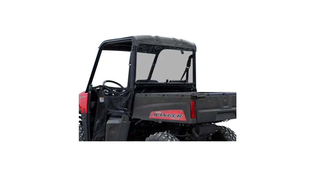 Superatv Polaris Ranger Midsize Printed Rear Windshield Instruction Manual