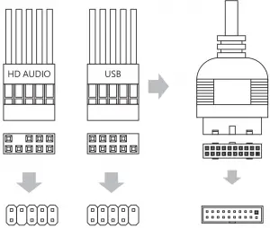 Front Panel Connector-A
