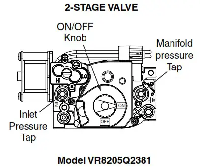 OXBOX GC2 Series LP Gas Conversion and High Altitude Kit - Honeywell Valves 2
