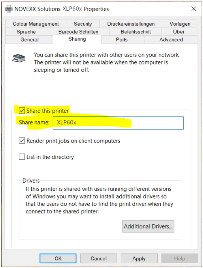 NOVEXX SOLUTIONS XLP 604605606 Label Printer - FIGURE 9