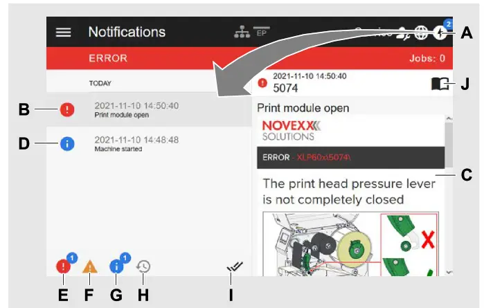 NOVEXX SOLUTIONS XLP 604605606 Label Printer - fIG4