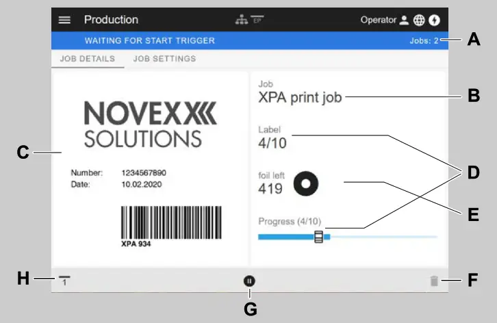 NOVEXX SOLUTIONS XLP 604605606 Label Printer - fIG6