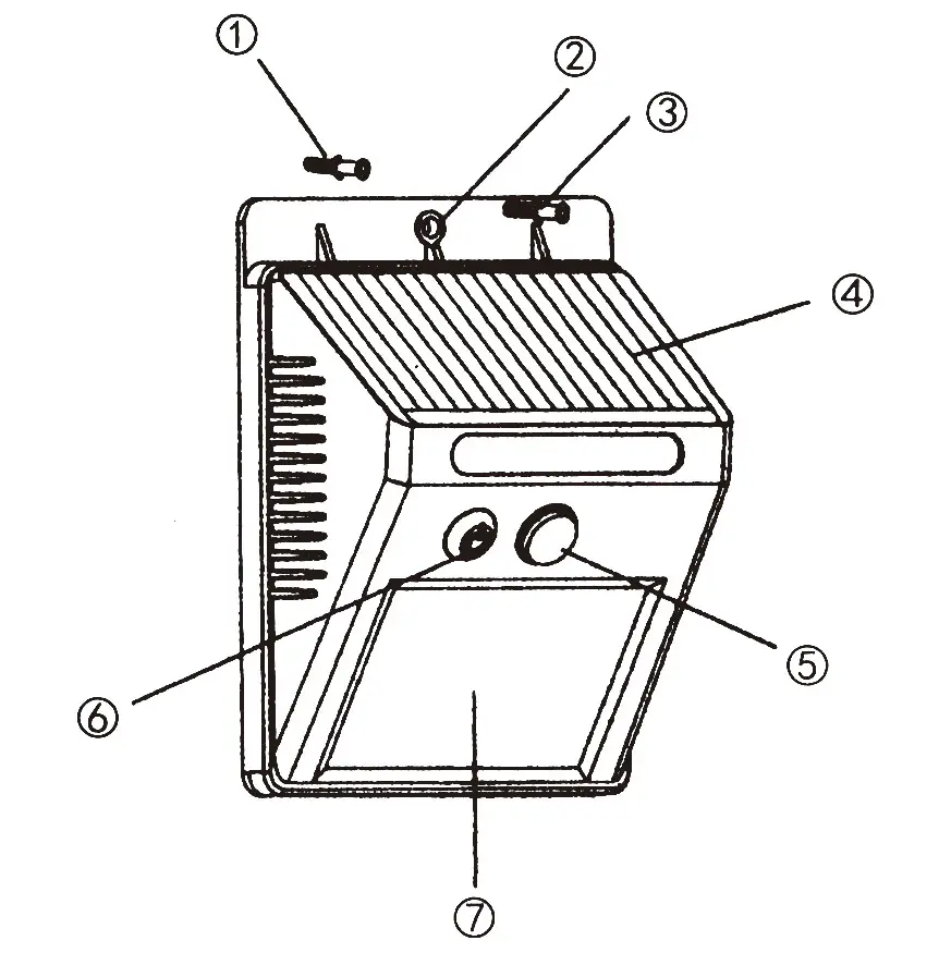 kogan NBLTFSLM02A Solar Powered Wall - OVERVIEW