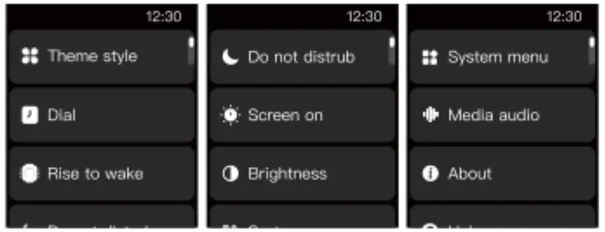 Setting Instructions