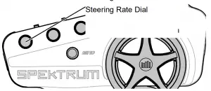 Steering Rate Dial
