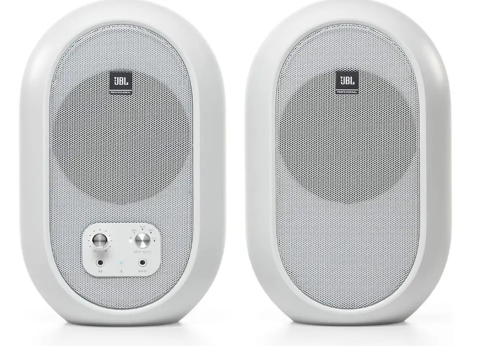 Jbl Professional Jbl104-bt-wh Desktop Reference Monitors Instruction ...
