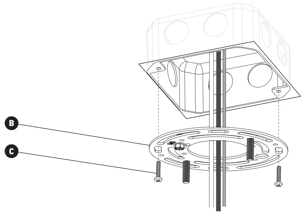 artika FM05 EUR MG Europa 36 LED Flush Mount Light - fig 12