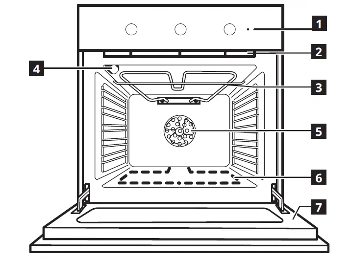 IKEA MATÄLSKARE Forced Air Oven Stainless Steel 2
