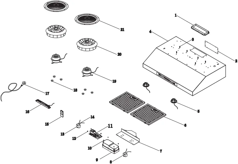 HSHC02-36-A - Product Parts