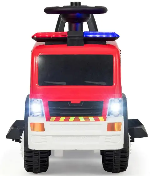 GYMAX GYM04115 On Fire Truck Fire Engine Battery Powered-fig1