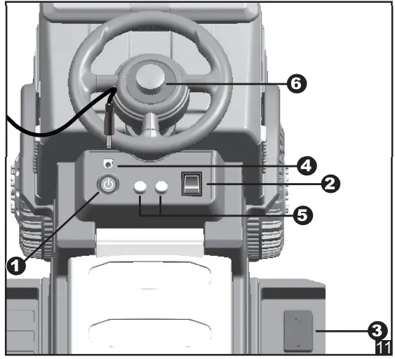 GYMAX GYM04115 On Fire Truck Fire Engine Battery Powered-fig11