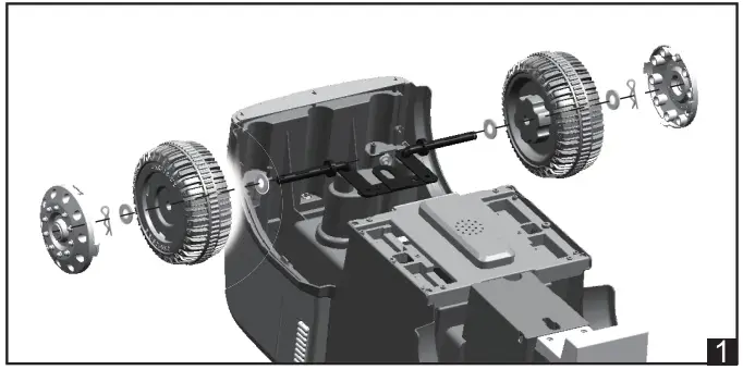 GYMAX GYM04115 On Fire Truck Fire Engine Battery Powered-fig3