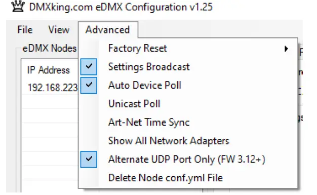 DMXking eDMX4 MAX DIN ArtNet-sACN to DMX Controller 2