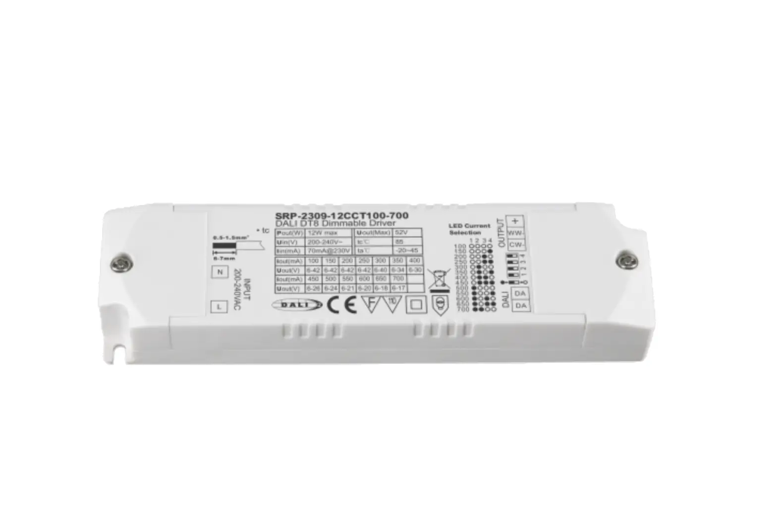 Sunricher 12w Dali Dt8 Led Driver Instructions
