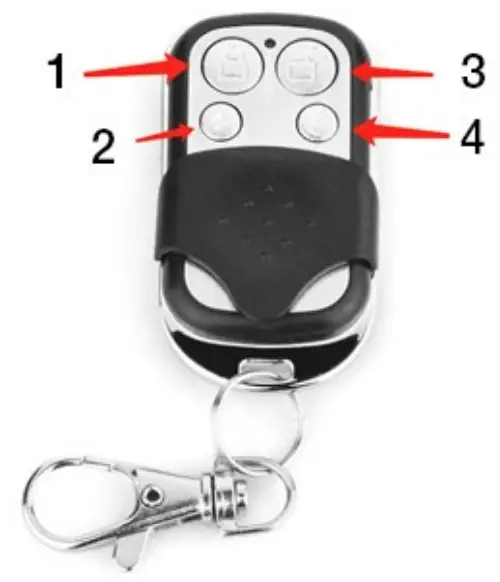 EVOLVEO ACSALMRMT Alarmex Pro Remote Control Key fob - fig