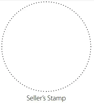 Seller’s Stamp