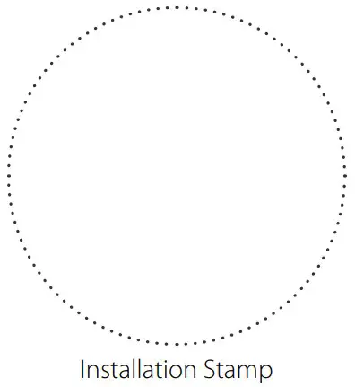 Installation Stamp