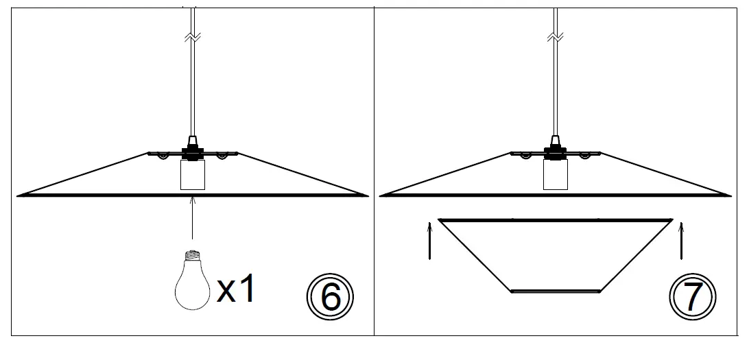 Dainolite-PSO-241P-Poseidon-White-Modern-Contemporary-Cone-Pendant-Light-Installation-fig-5